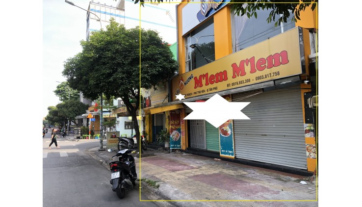 Cho thuê nhà mặt tiền Lê Thúc Hoạch 63m2, NGANG 7M